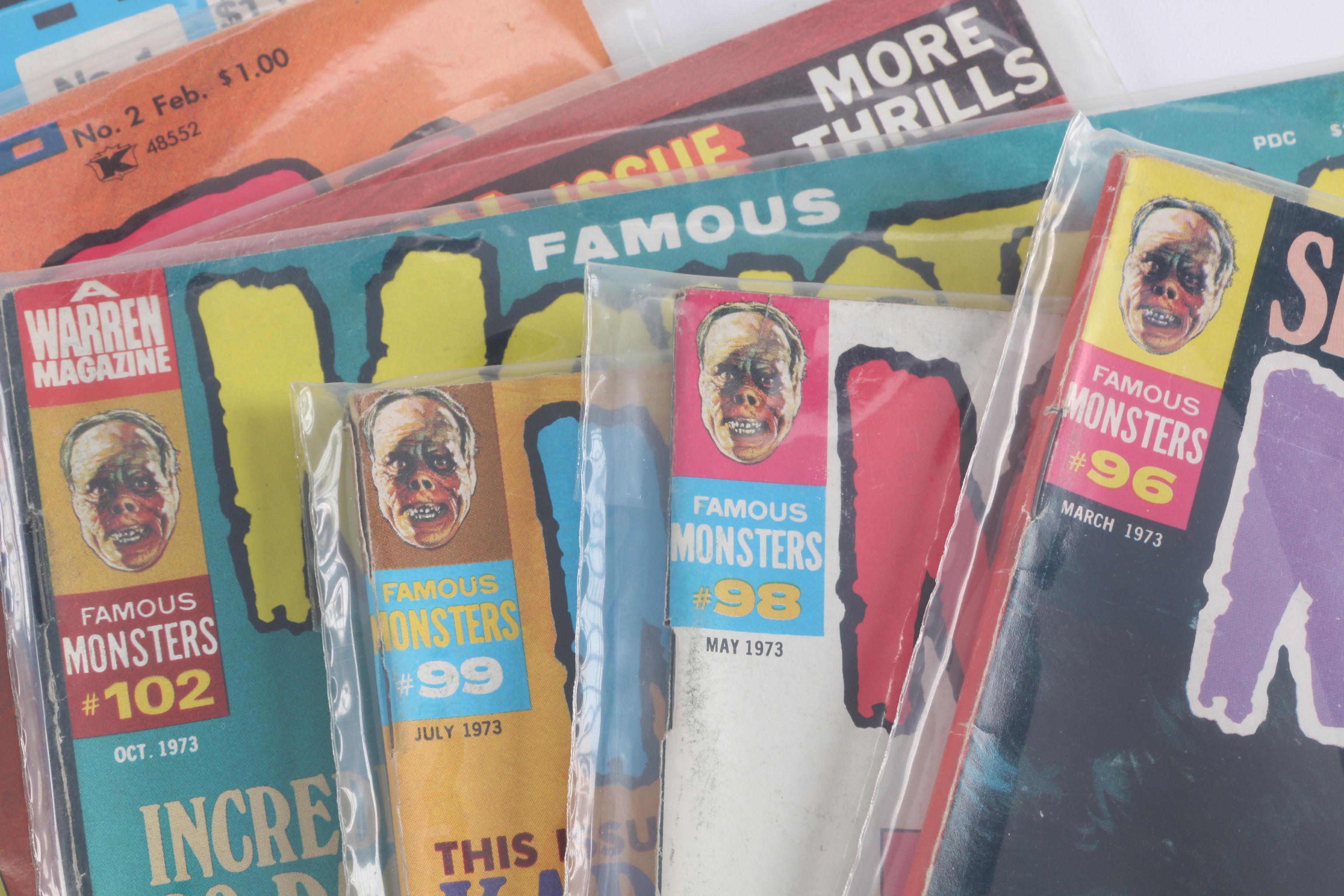 1970s Horror Magazines