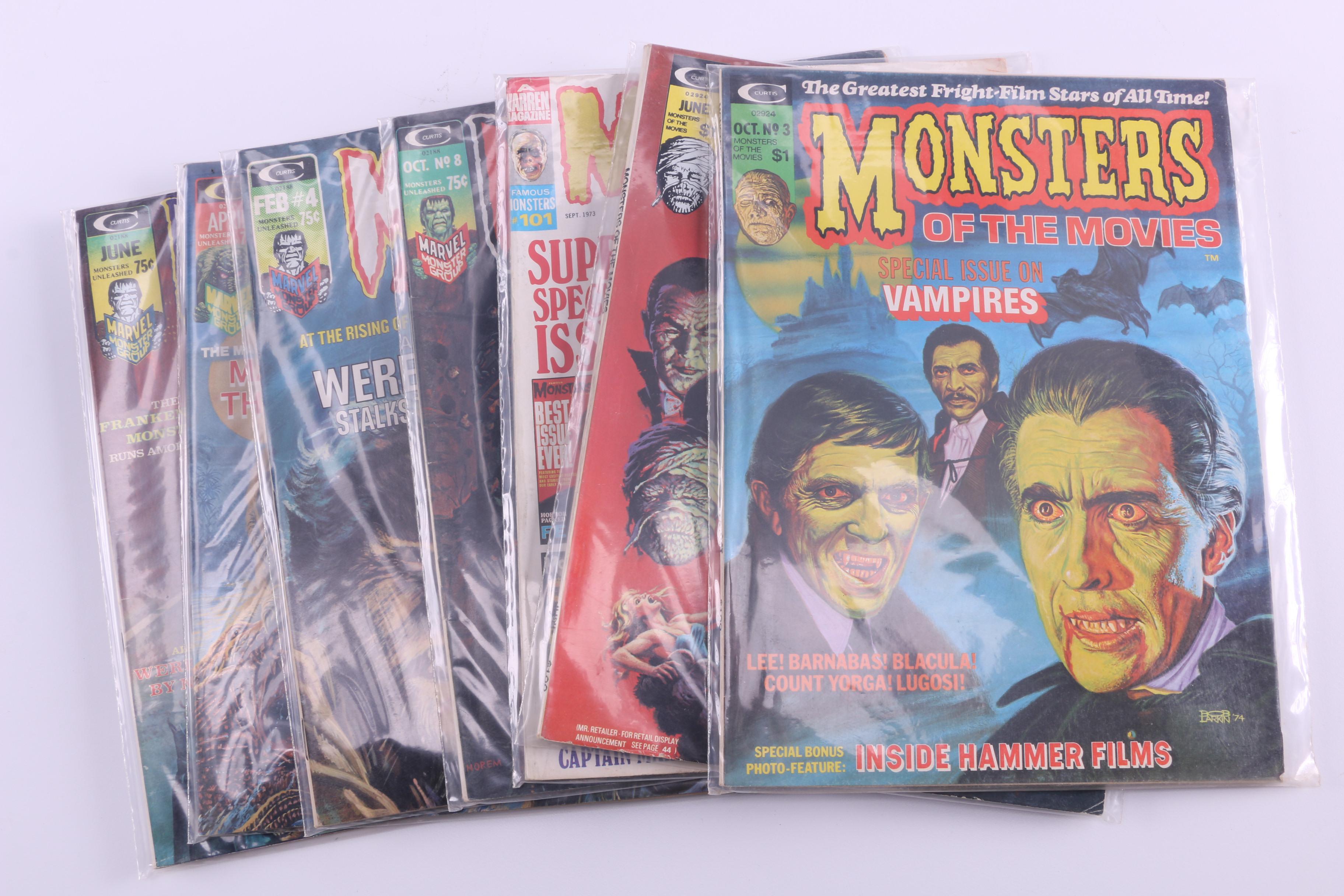 1970s Horror Magazines