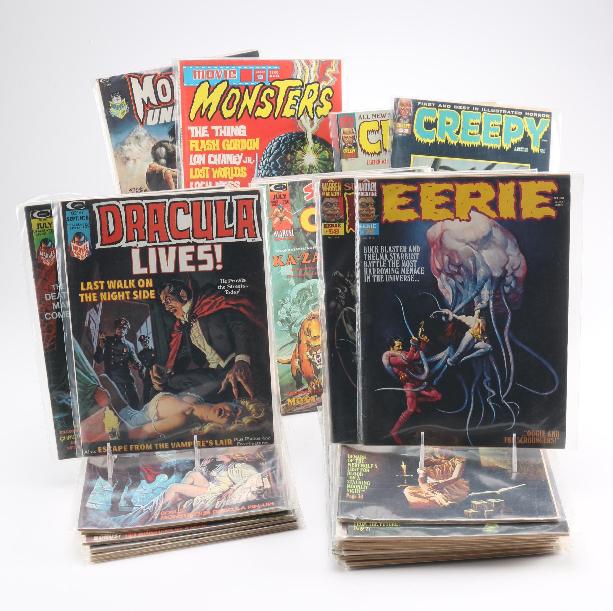 1970s Horror Magazines