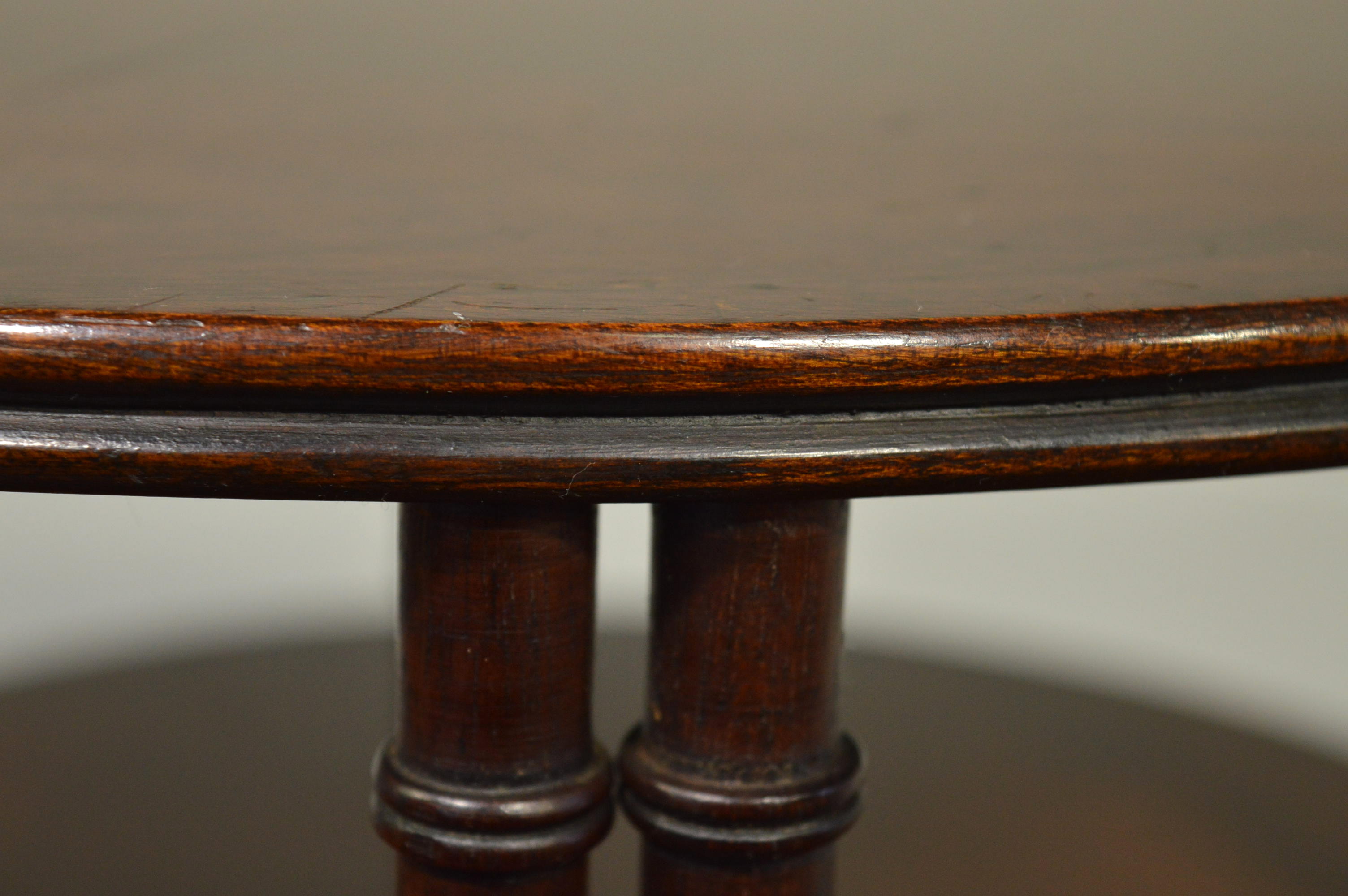 Antique Regency Style Mahogany Tiered Dumb Waiter