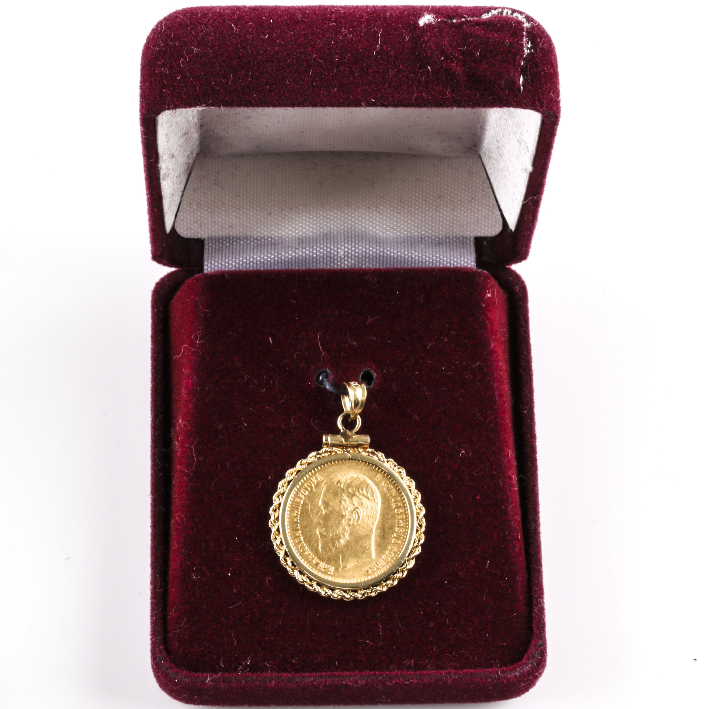 1904 Russian Five Ruble Gold Coin