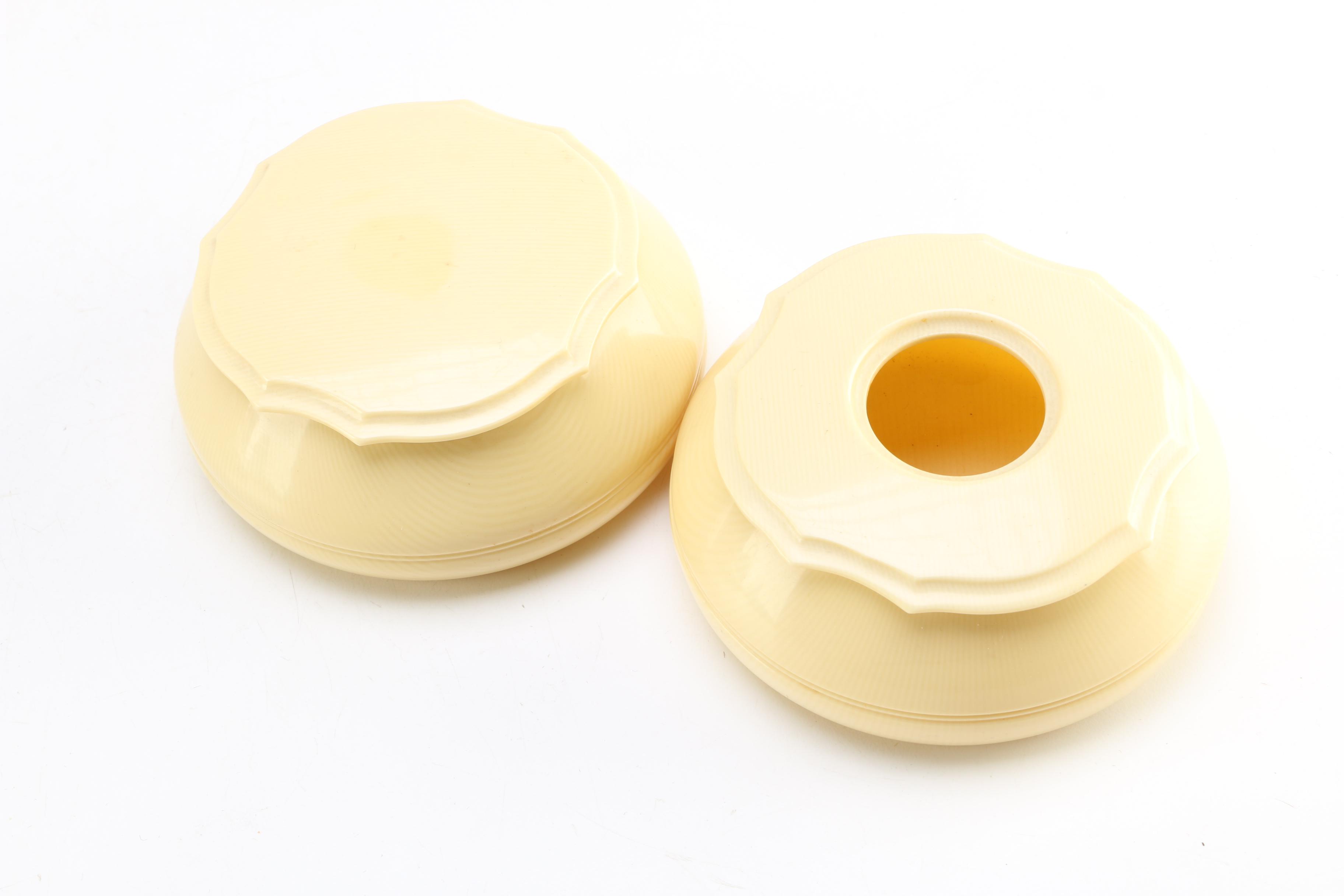 Vintage Pyralin Celluloid Vanity Set