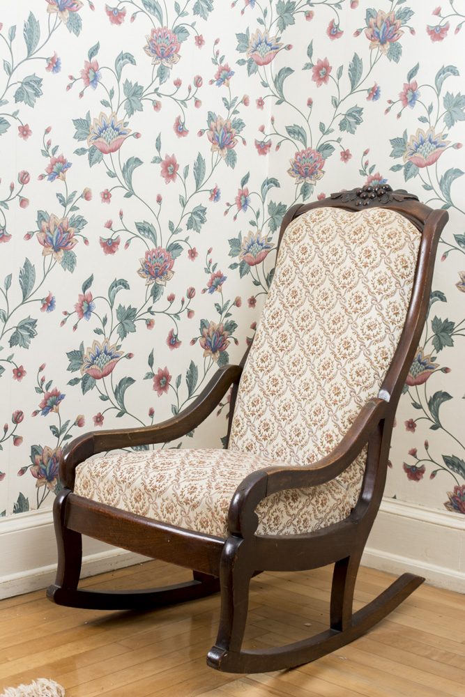 Vintage Victorian Style Rocking Chair