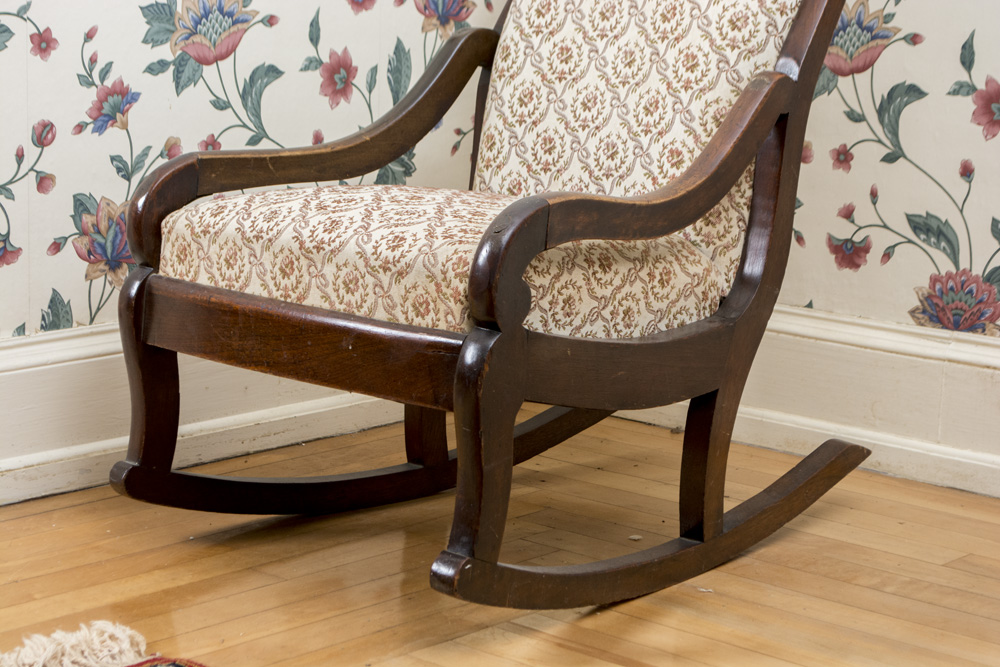 Vintage Victorian Style Rocking Chair