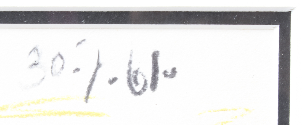 Framed Photo Offset Lithograph "Le dejeuner sur L'Herbe" after Pablo Picasso