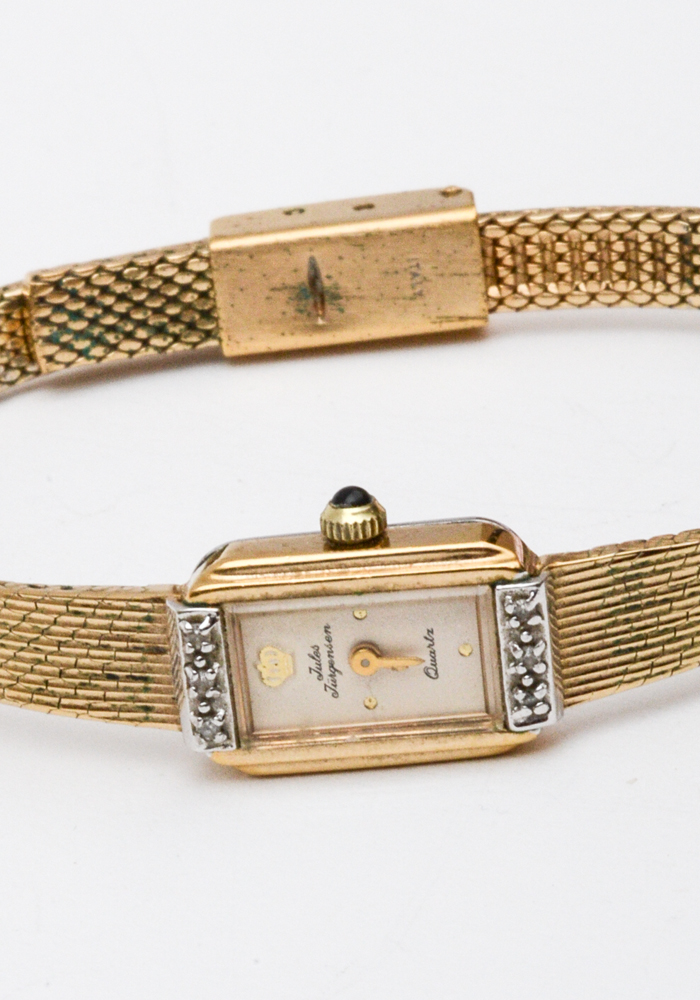 Women's Jules Jurgensen Watch with Diamonds