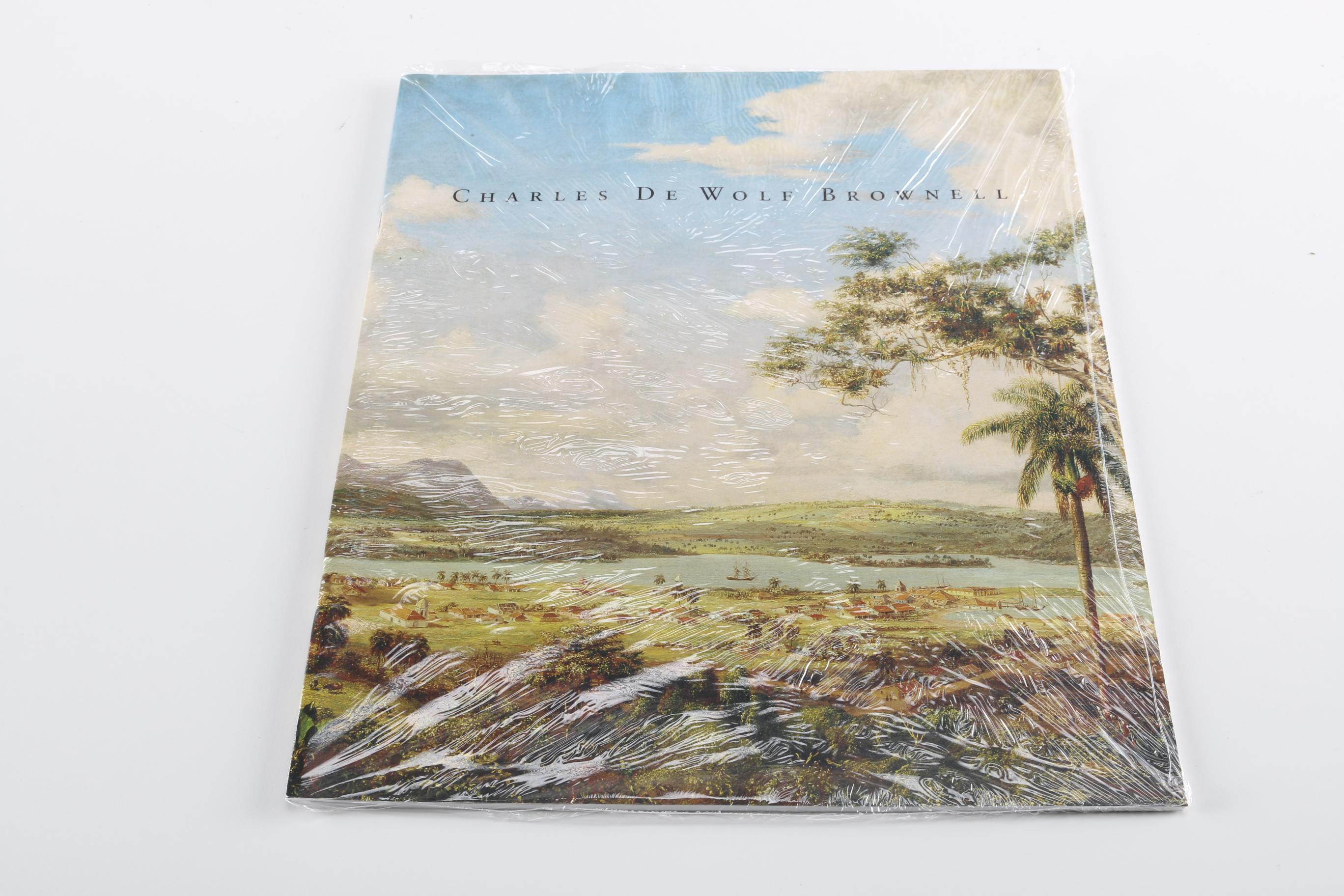 Charles DeWolf Brownell Watercolor Painting on Paper "Landscape Lyme Connecticut"