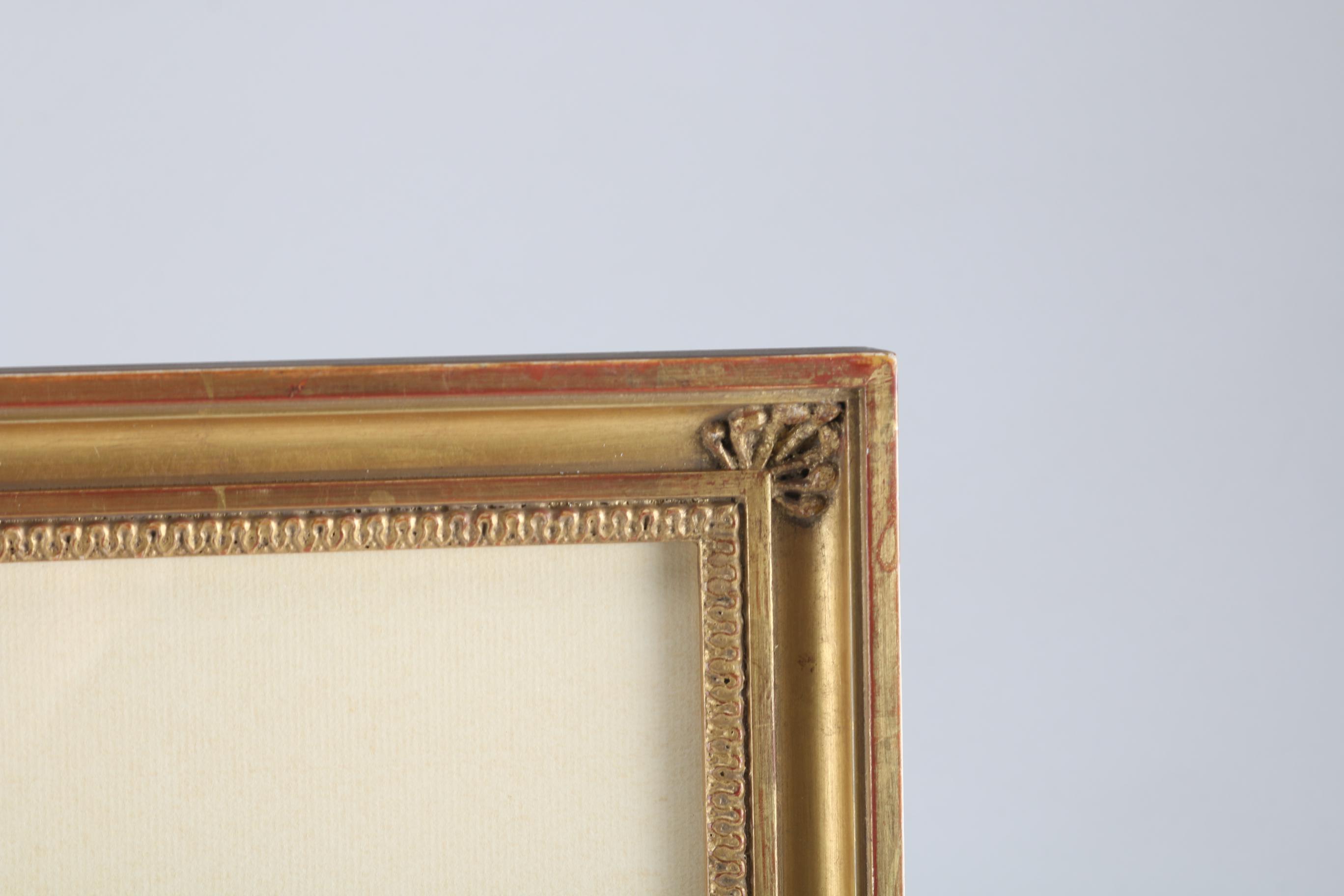 Charles DeWolf Brownell Watercolor Painting "Rock Study, White Mountains"