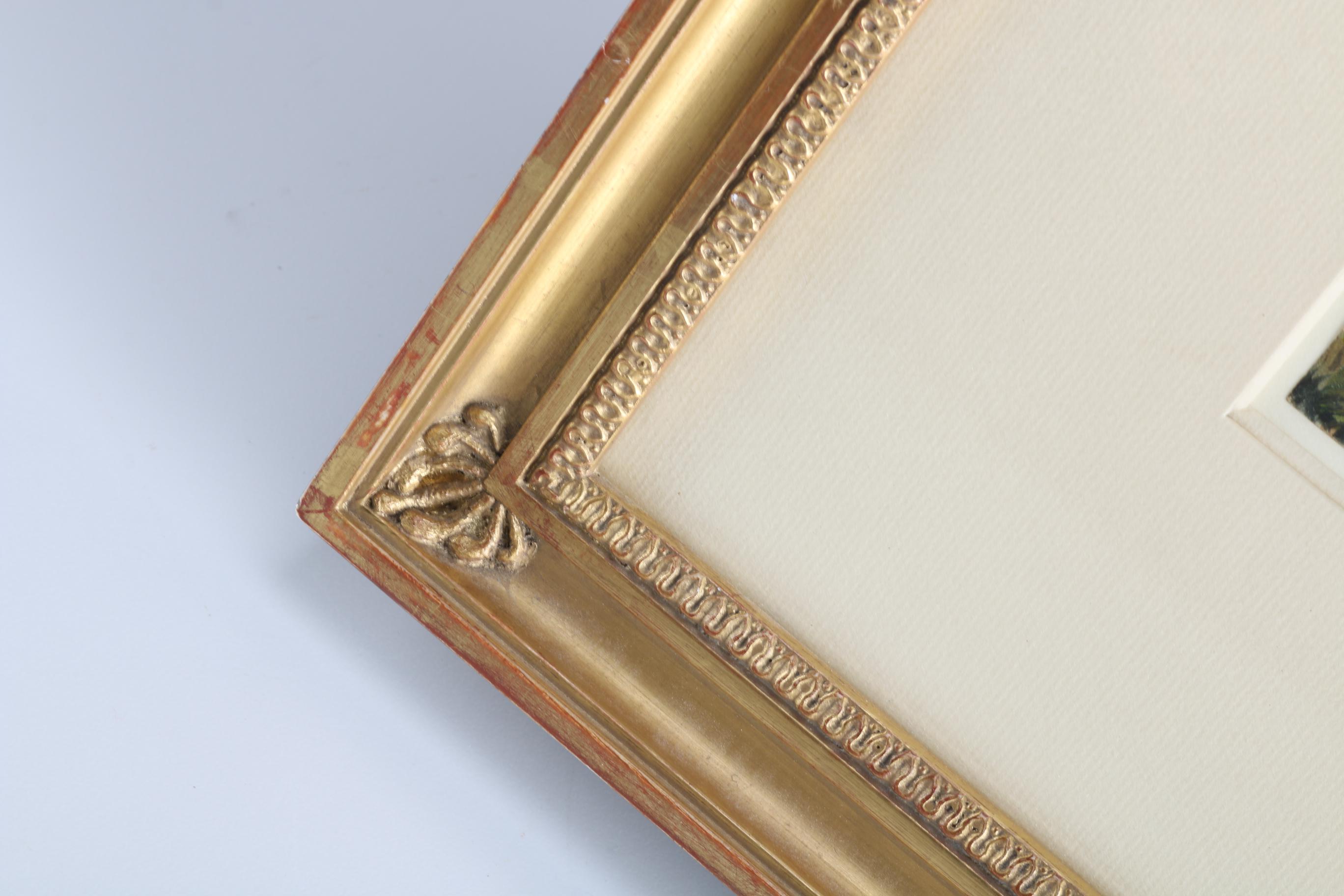 Charles DeWolf Brownell Watercolor Painting "South West from the Smelling-House"