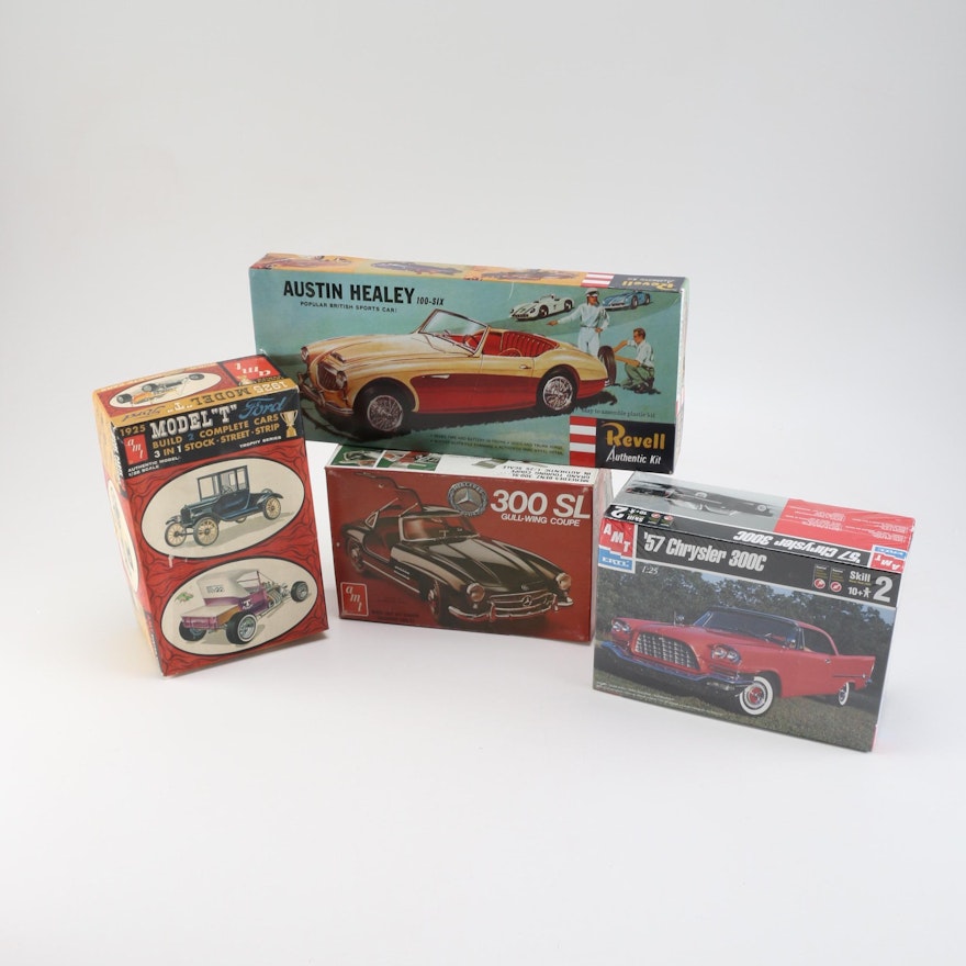 Mid-20th Century Model Car Kits