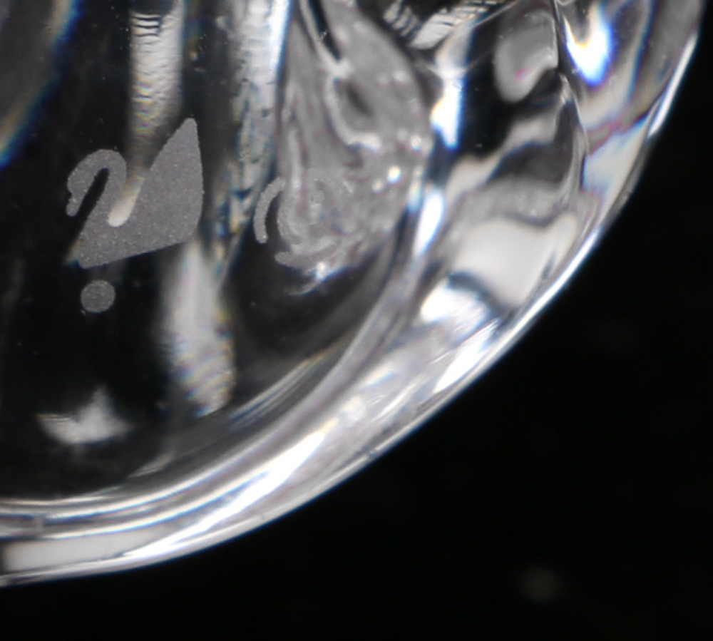 Swarovski Crystal Baby Dolphin and Chipili Seahorse Figurines