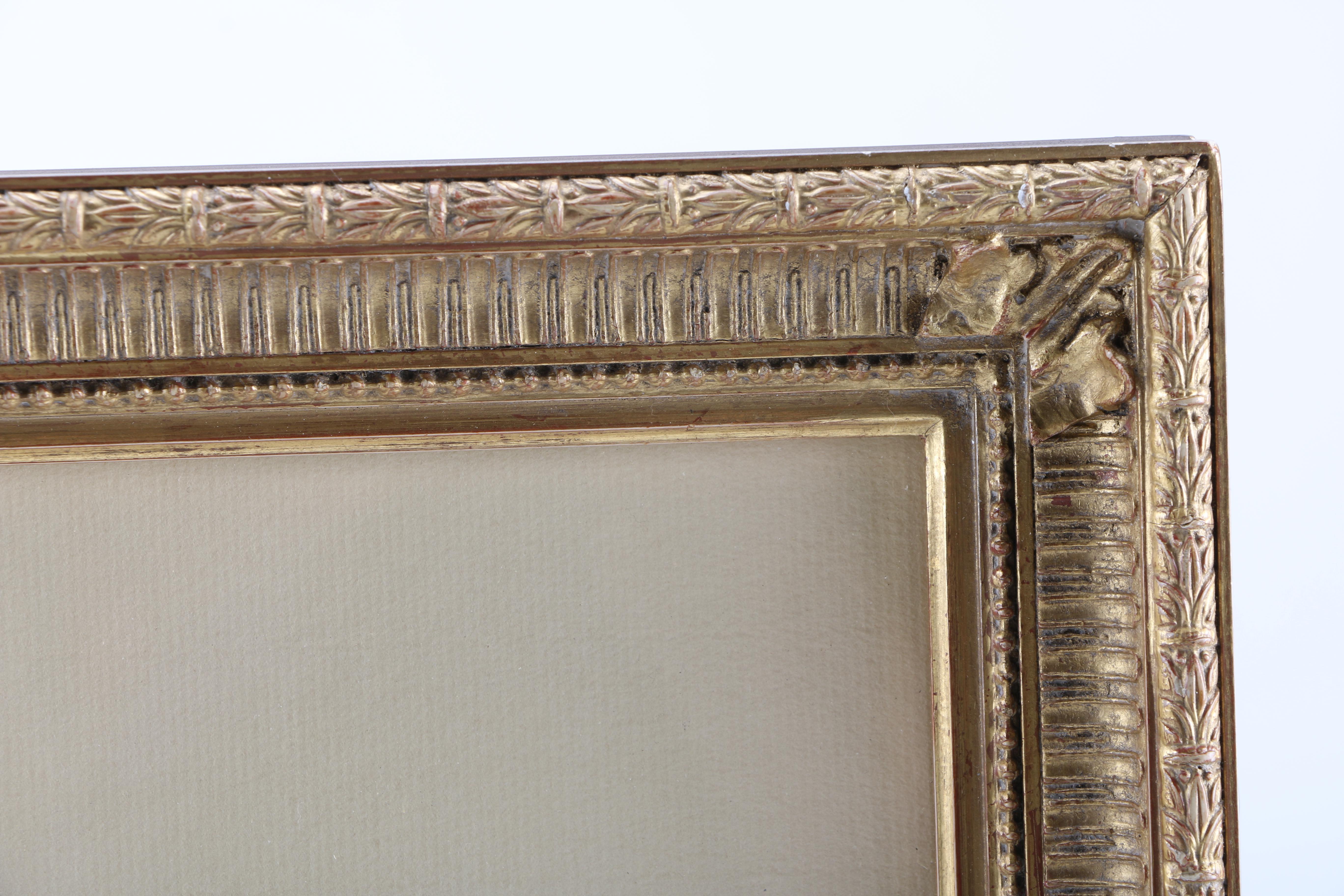 Charles DeWolf Brownell Watercolor Painting "Waiting for the Tide to Turn"