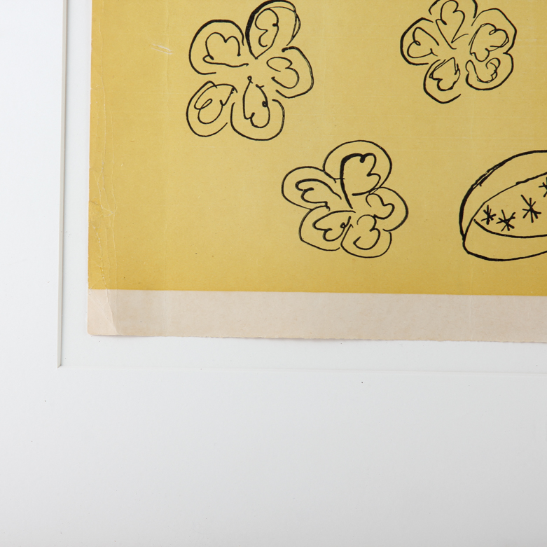 Henri Matisse 1949 Signed Lithograph "La Vierge et l’Enfant"