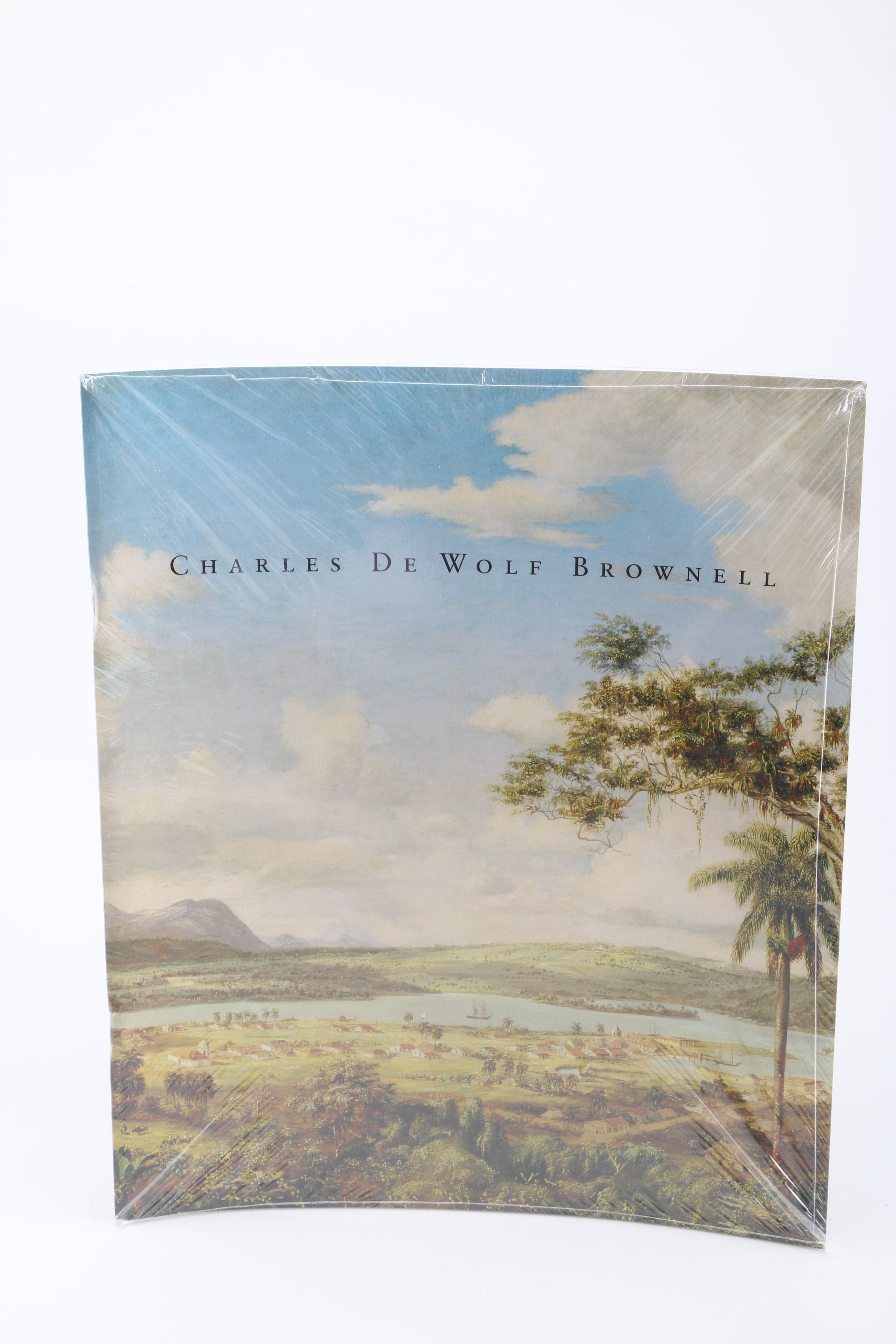 Charles DeWolf Brownwell Watercolor Painting on Paper of Landscape