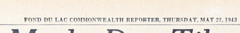 Three Vintage 1940s Newspapers