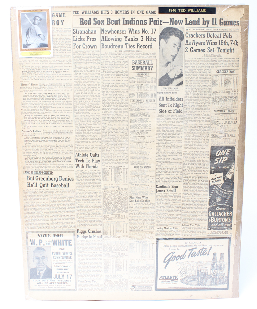 Three Vintage 1940s Newspapers