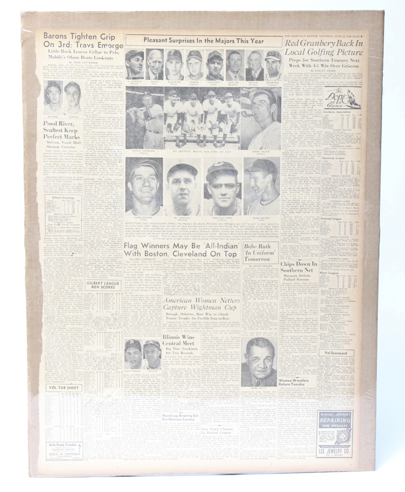 Three Vintage 1940s Newspapers