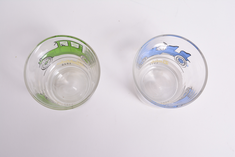 Rock Glasses with Car Designs
