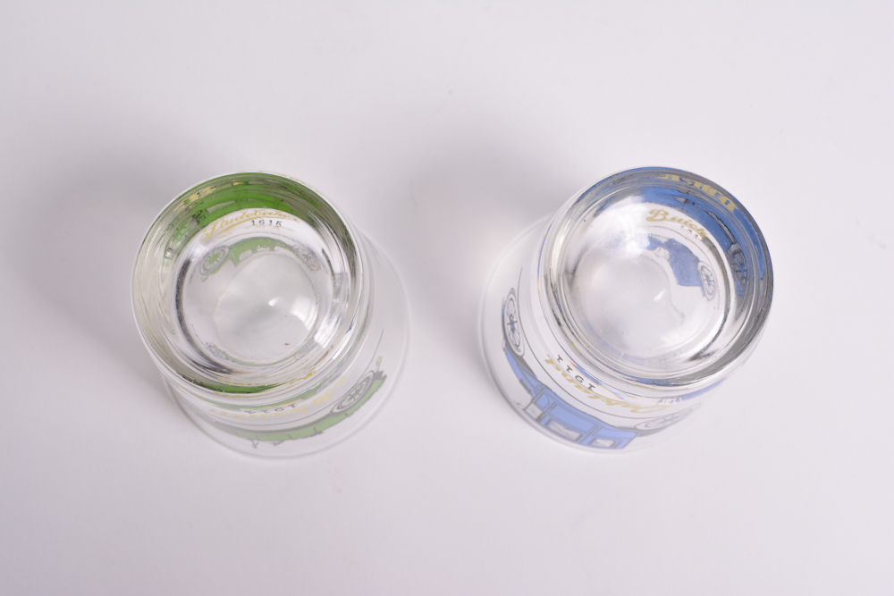 Rock Glasses with Car Designs