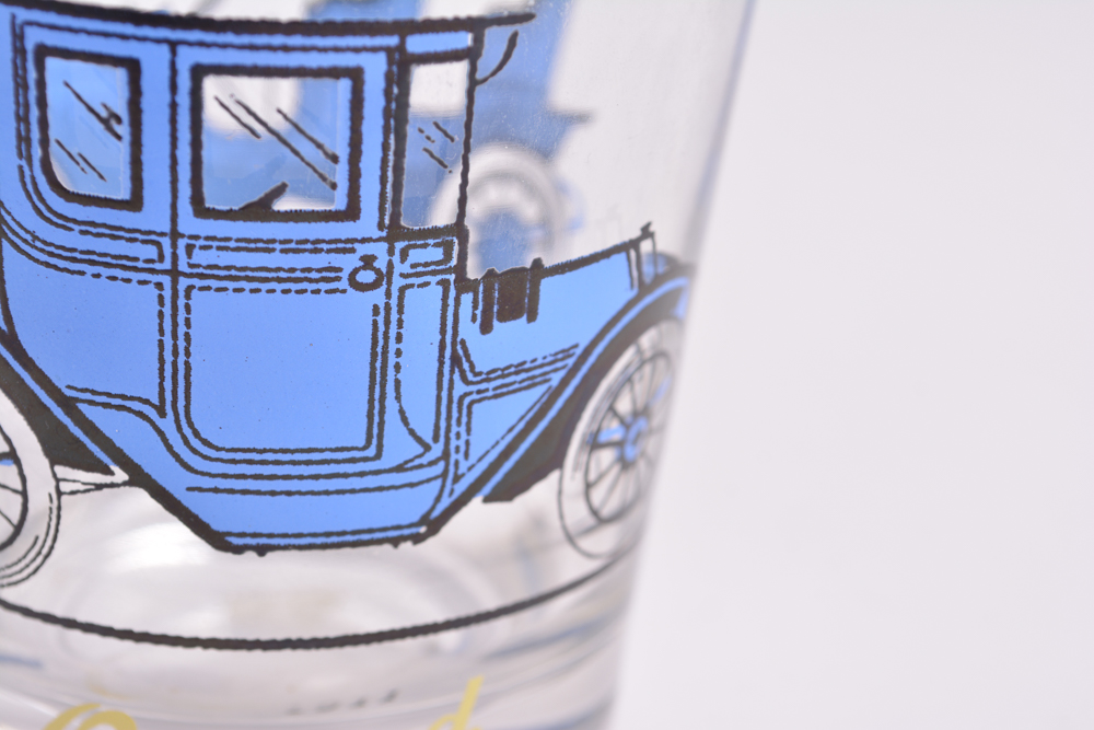 Rock Glasses with Car Designs