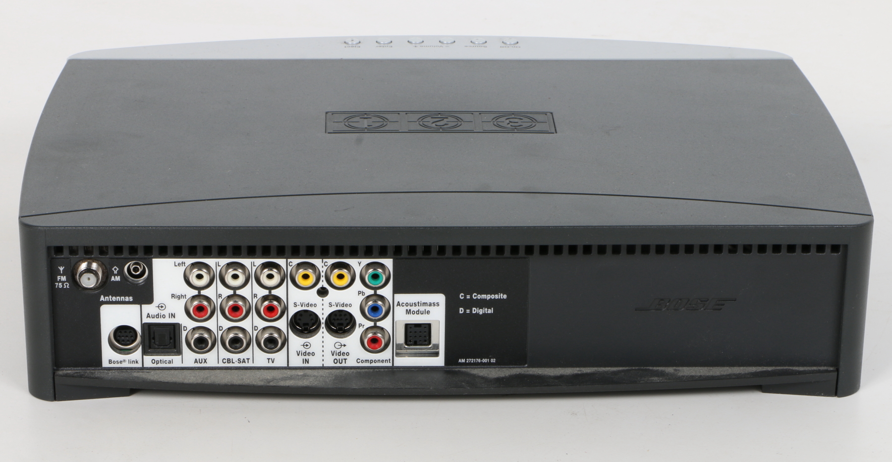 Bose AV321 Series II DVD Media Center with Bose Subwoofer and Two Speakers