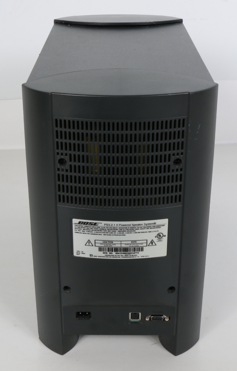 Bose AV321 Series II DVD Media Center with Bose Subwoofer and Two Speakers