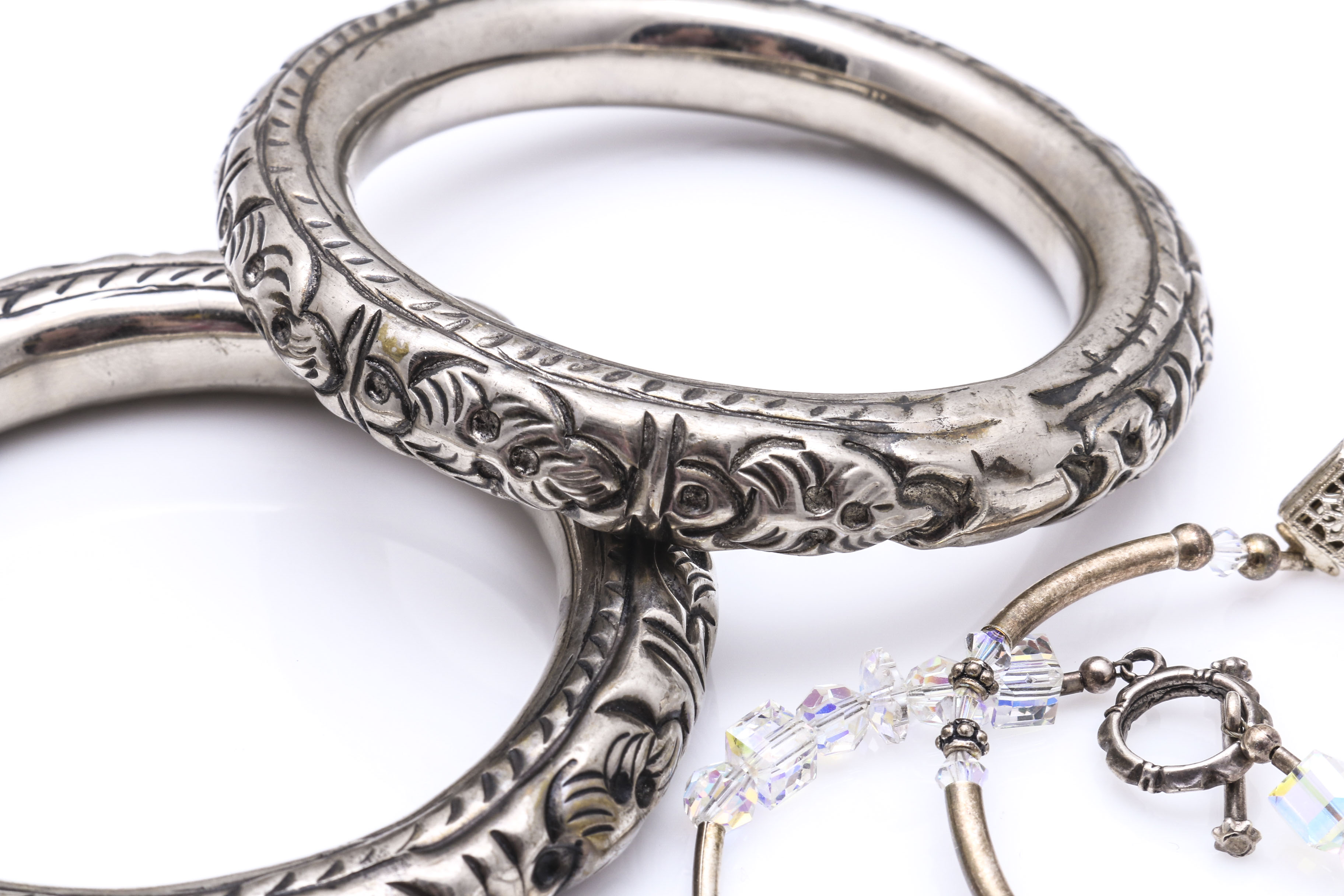 Silver and Gold Tone Costume Jewelry