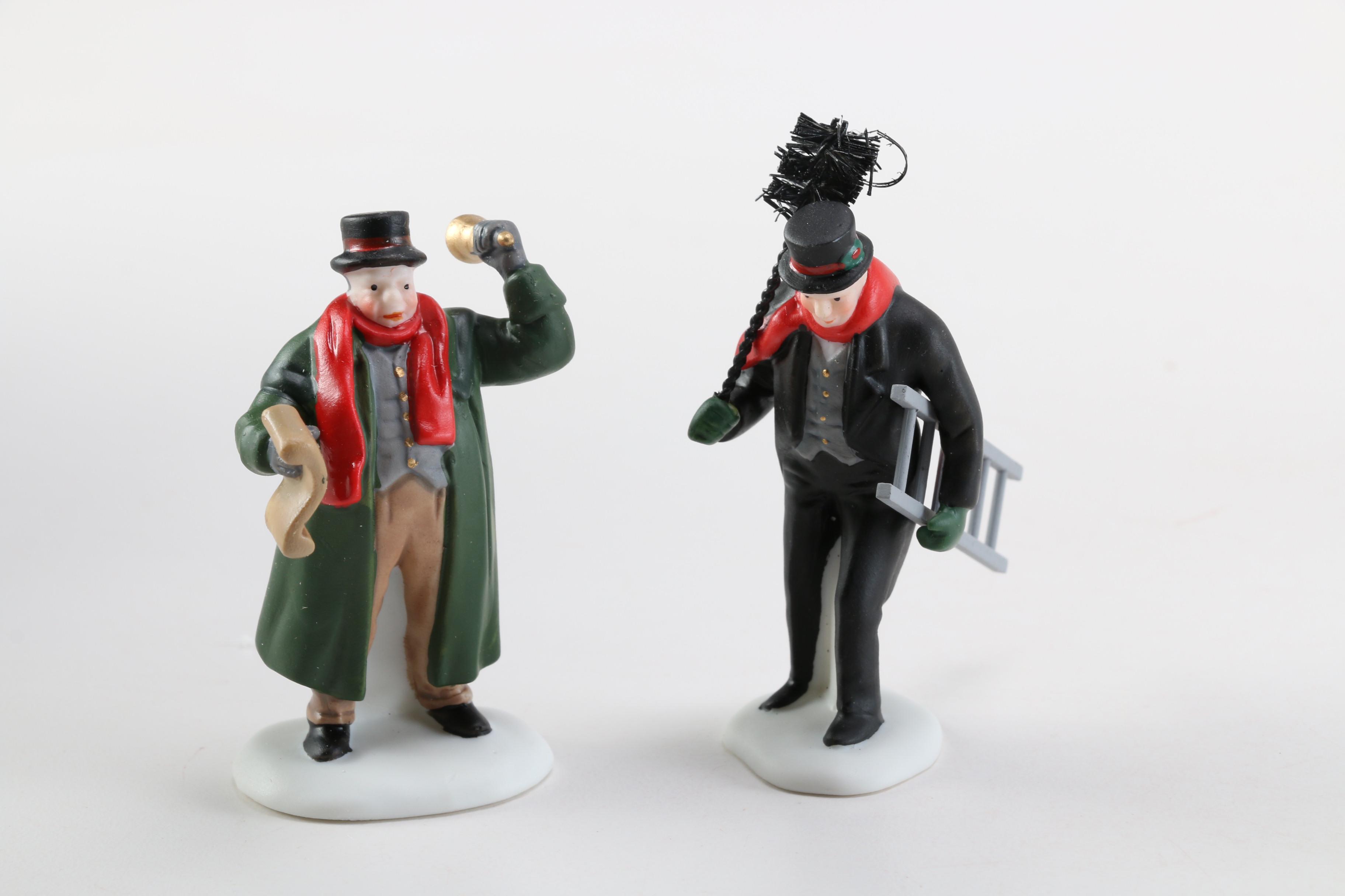 Assorted Heritage Village Porcelain Villagers Figurines