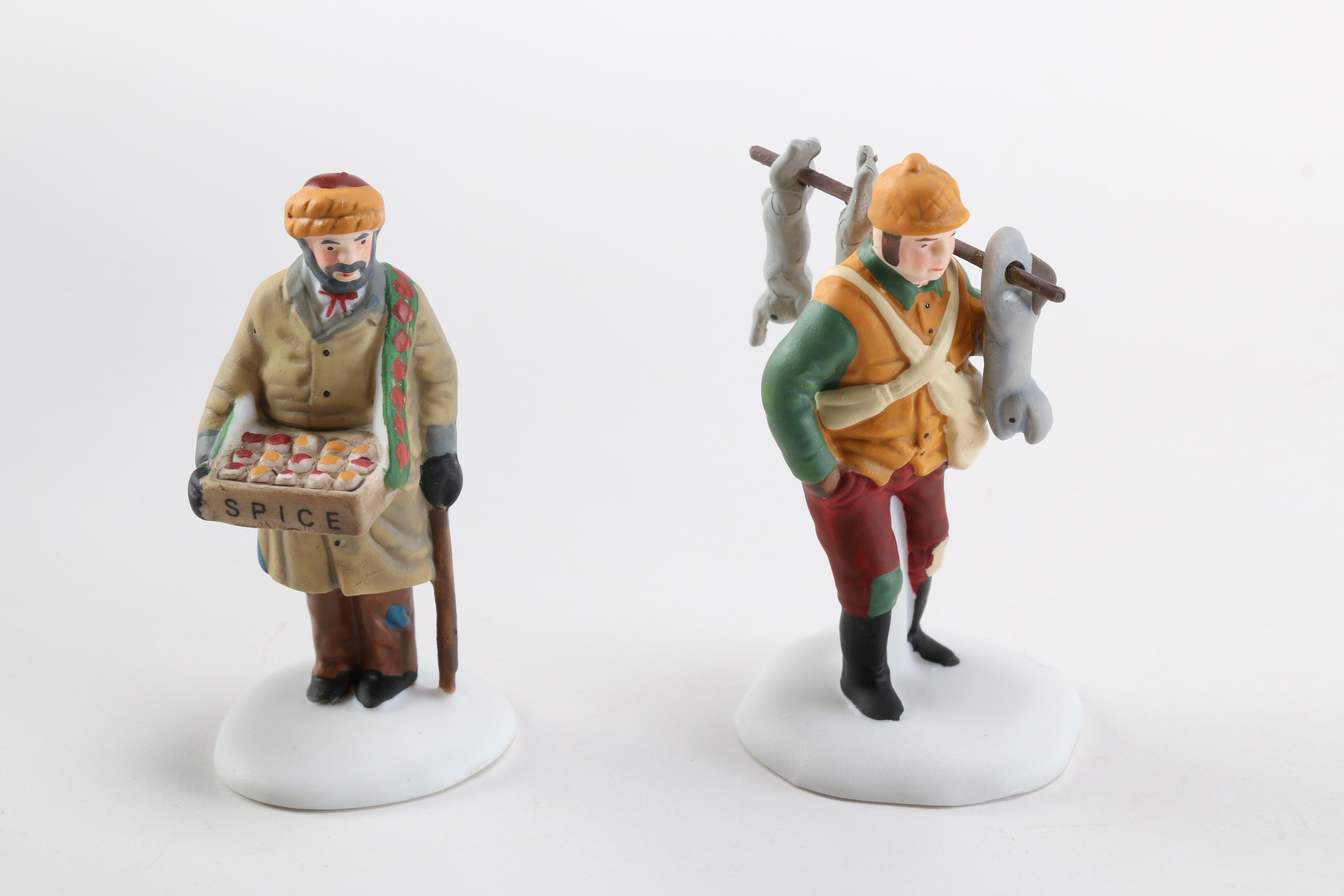 Assorted Heritage Village Porcelain Villagers Figurines