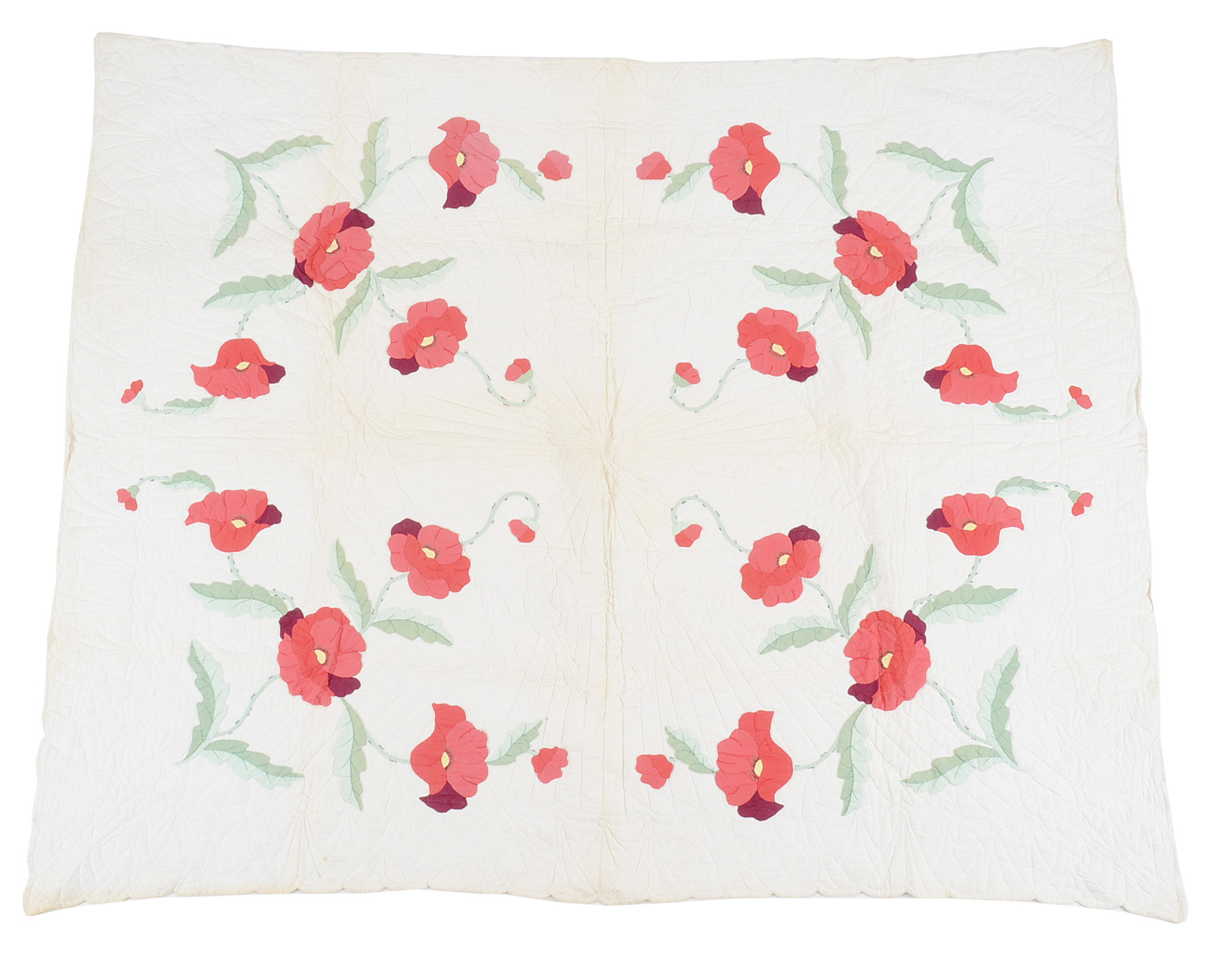 Hand-stitched Applique Quilts