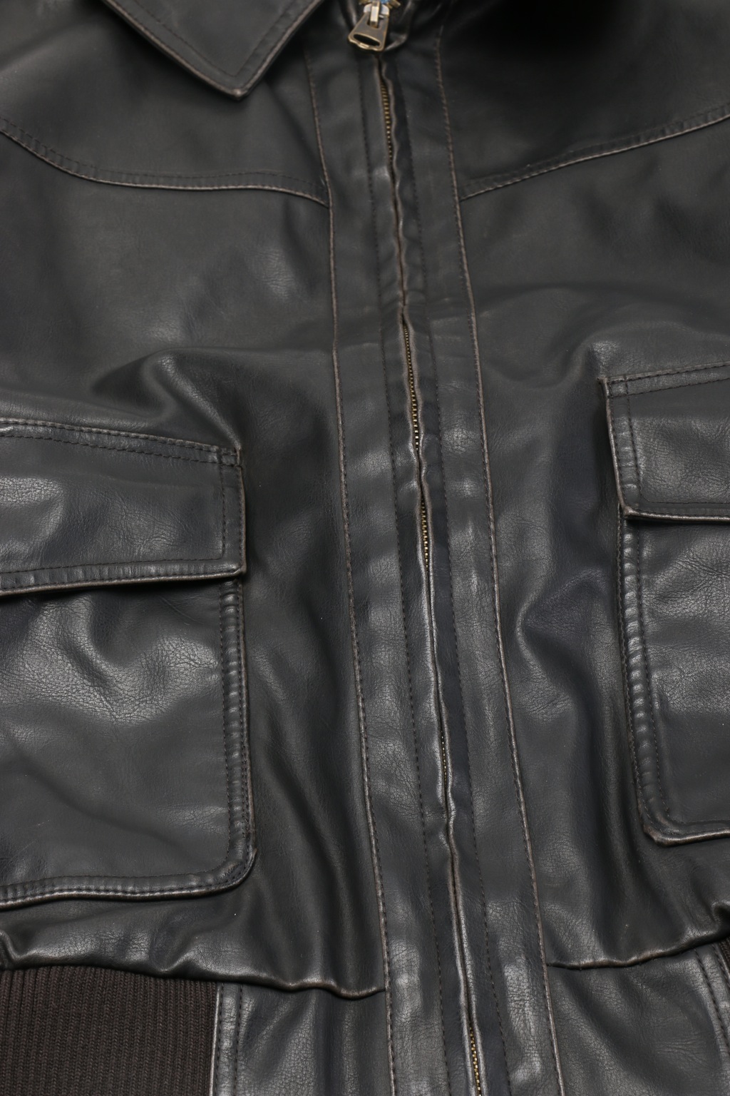 Van Heusen Men's Leather Jacket