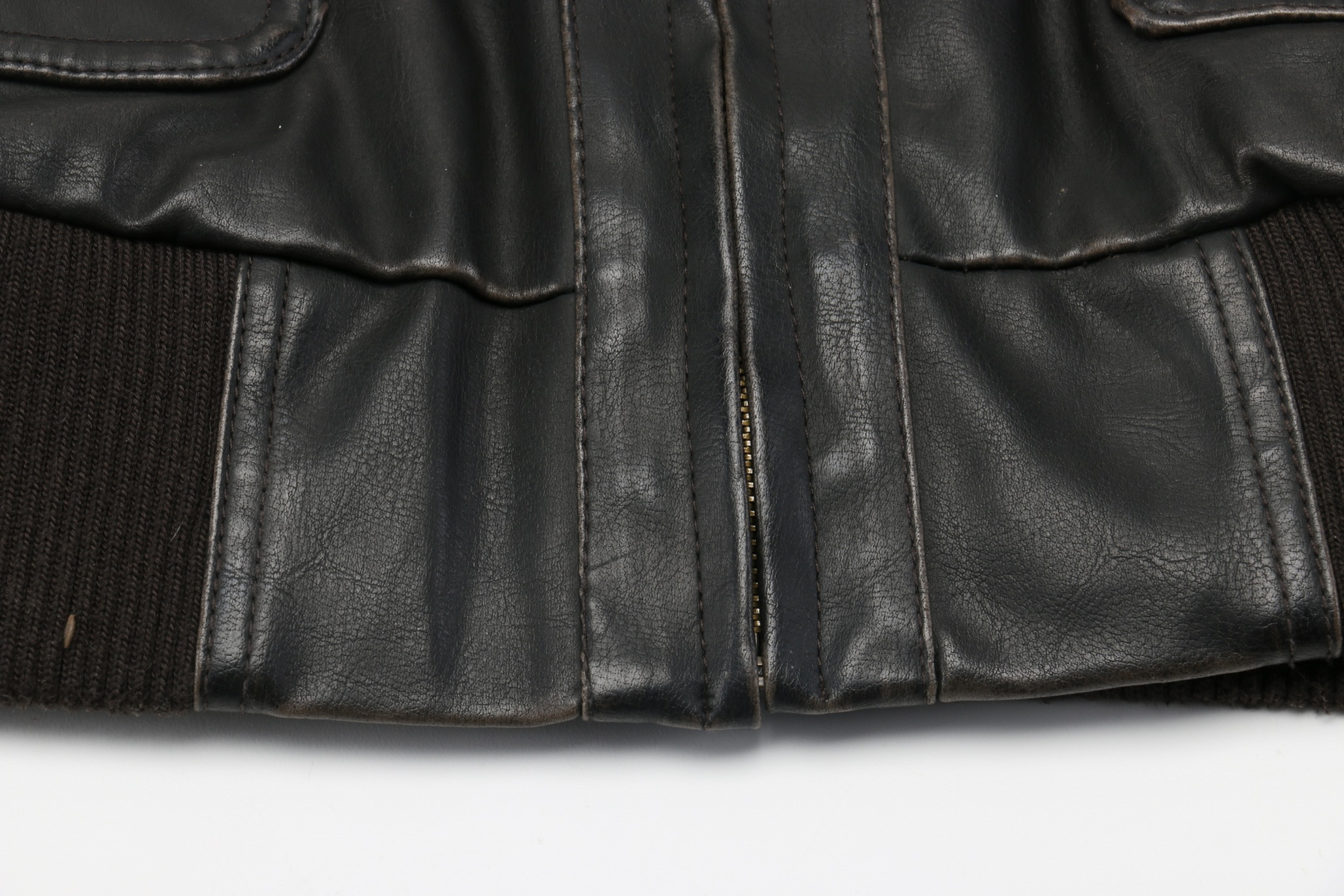 Van Heusen Men's Leather Jacket