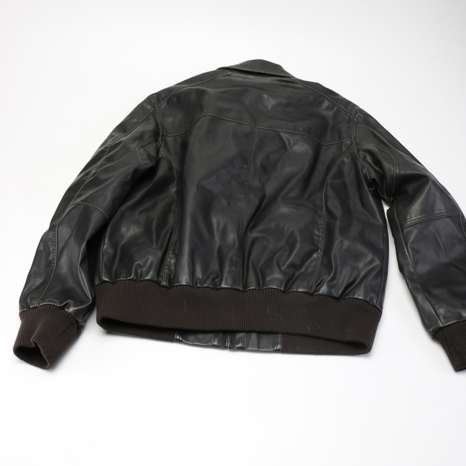 Van Heusen Men's Leather Jacket