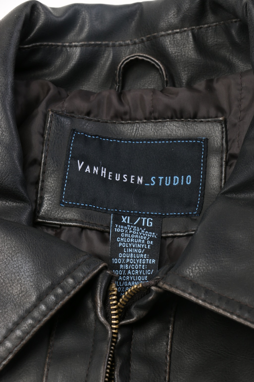 Van Heusen Men's Leather Jacket