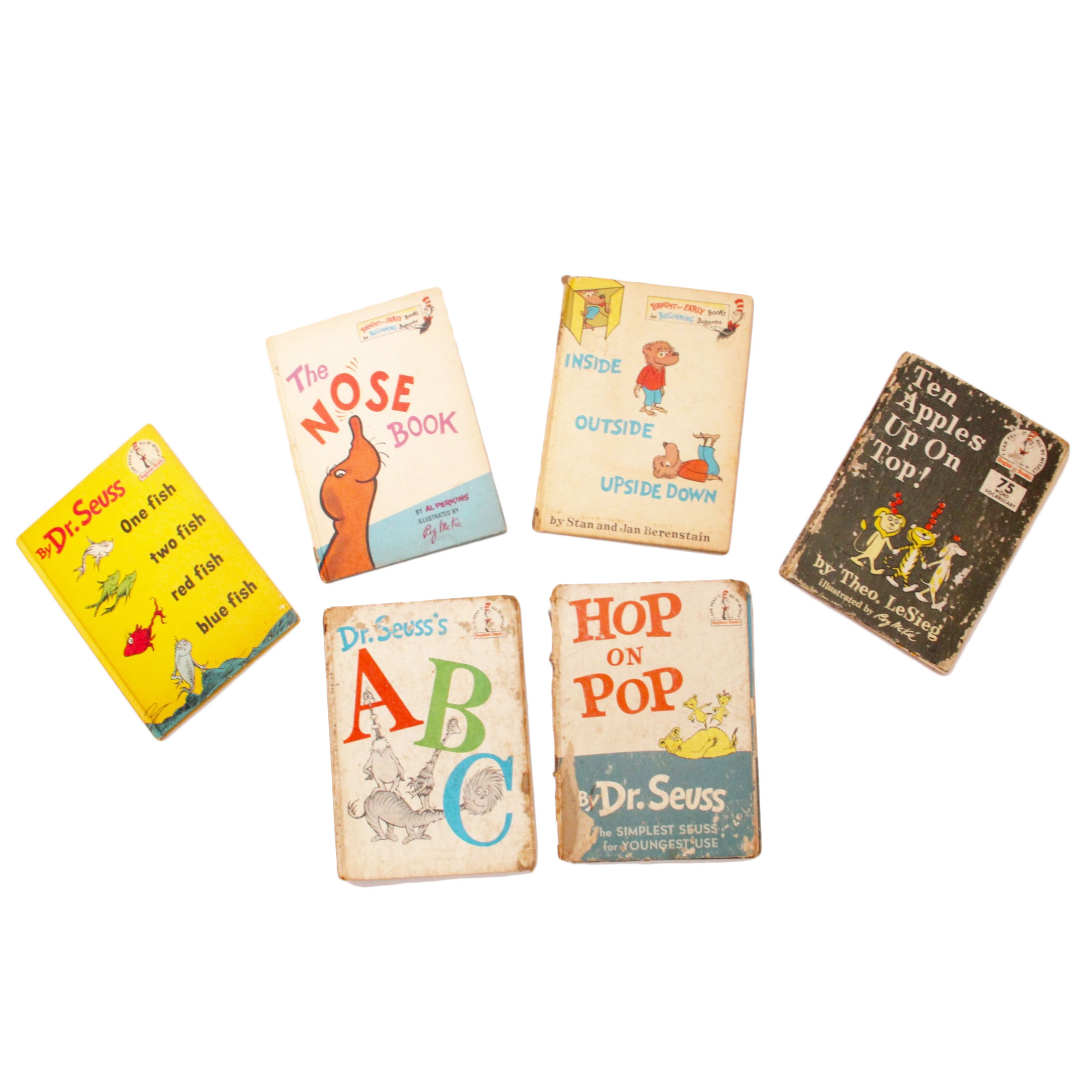 Collection of Vintage Dr. Seuss Books Including First Editions