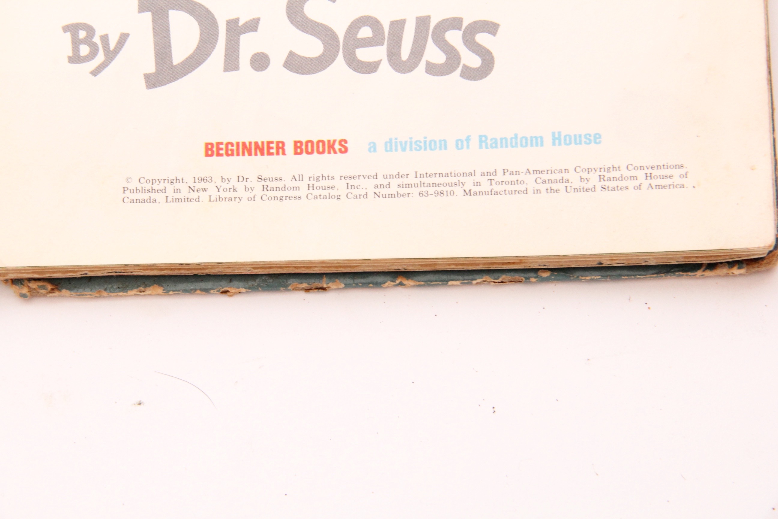 Collection of Vintage Dr. Seuss Books Including First Editions