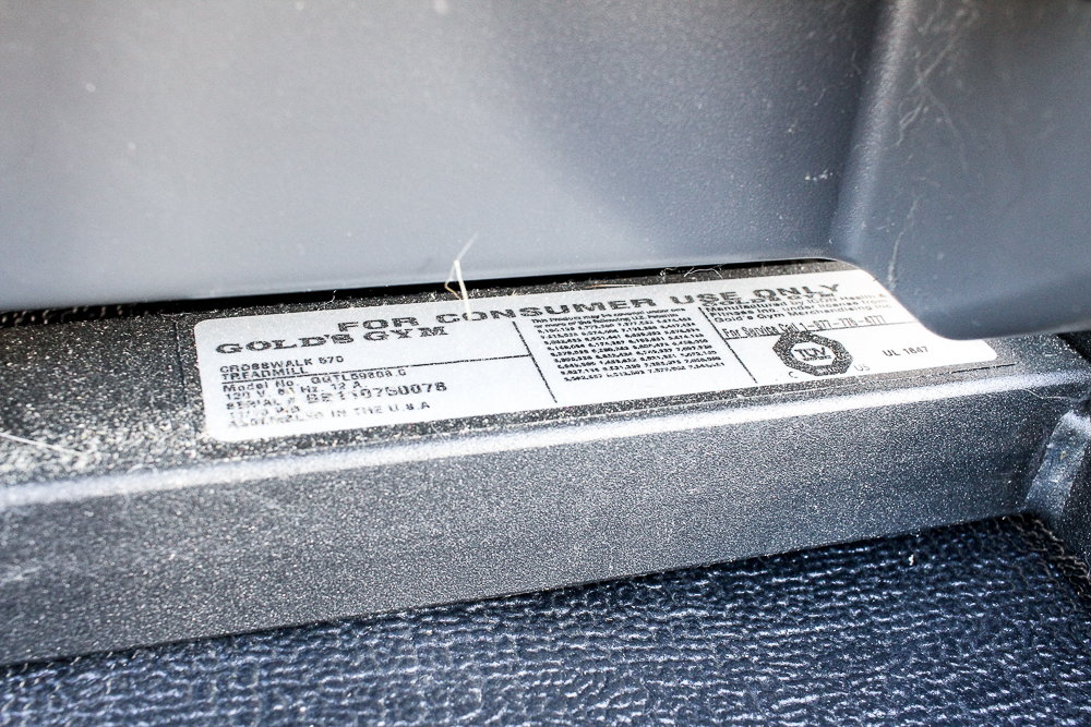 Gold's Gym Crosswalk 570 Treadmill