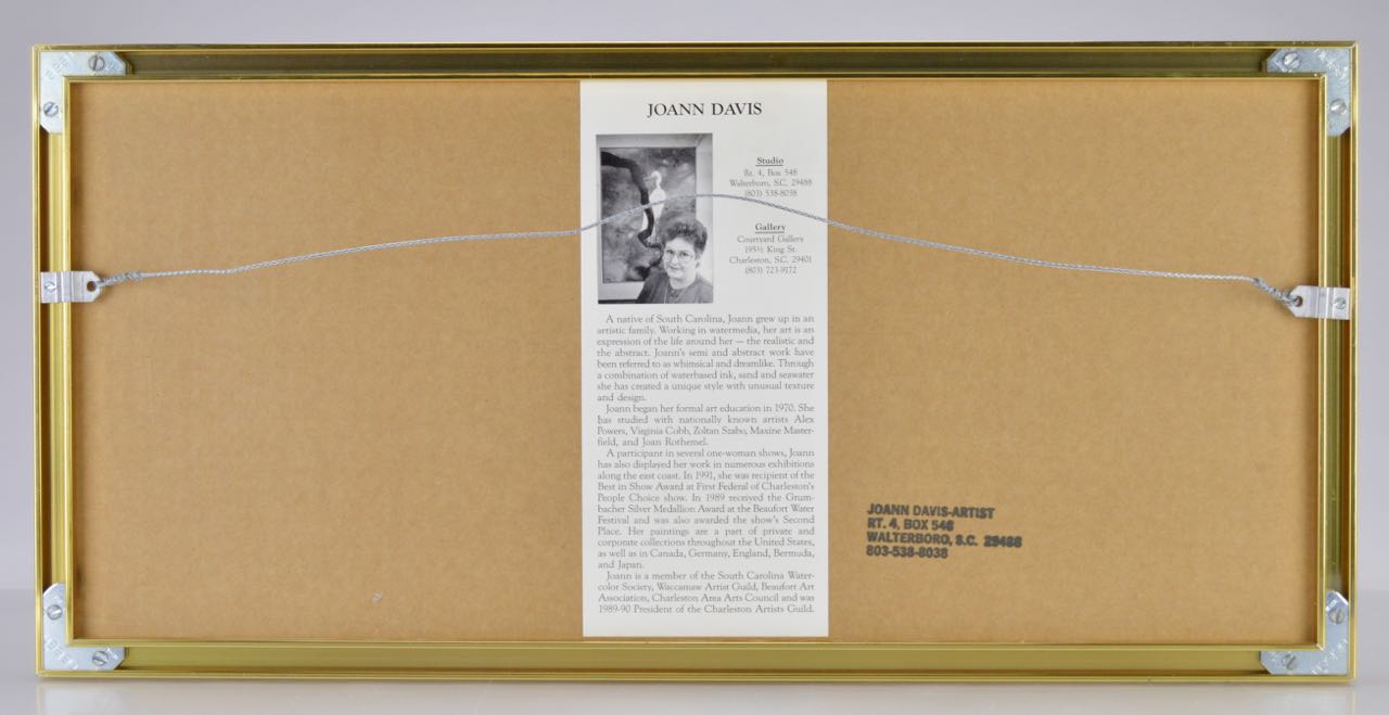 Joann Davis Signed Offset Lithographs of Charleston, SC