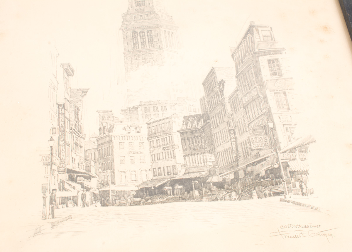 Francis E. Getty Drawings of Massachusetts