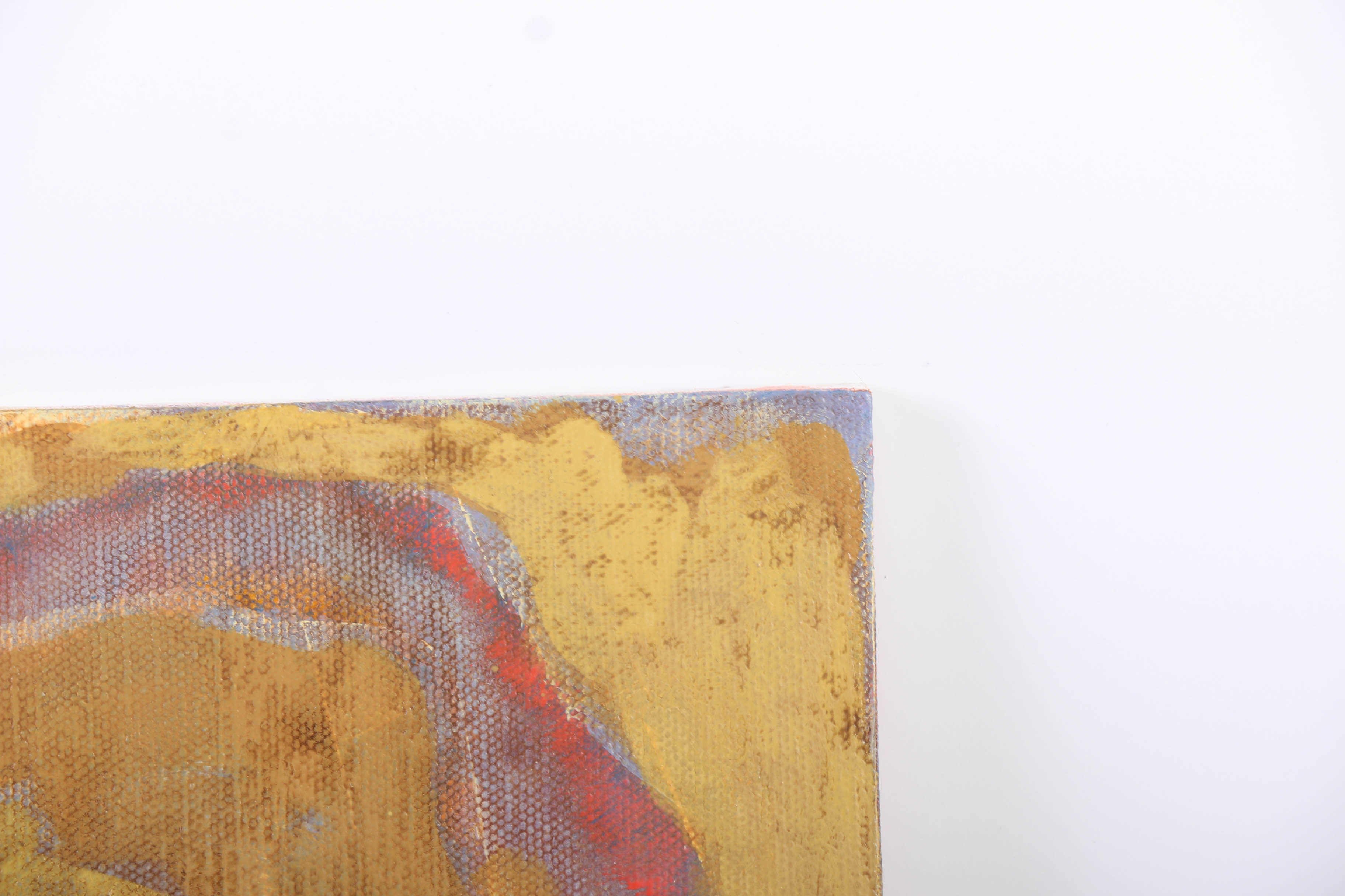 Ricardo Morin Oil Painting on Linen Affixed to Board "Still Twenty-three"