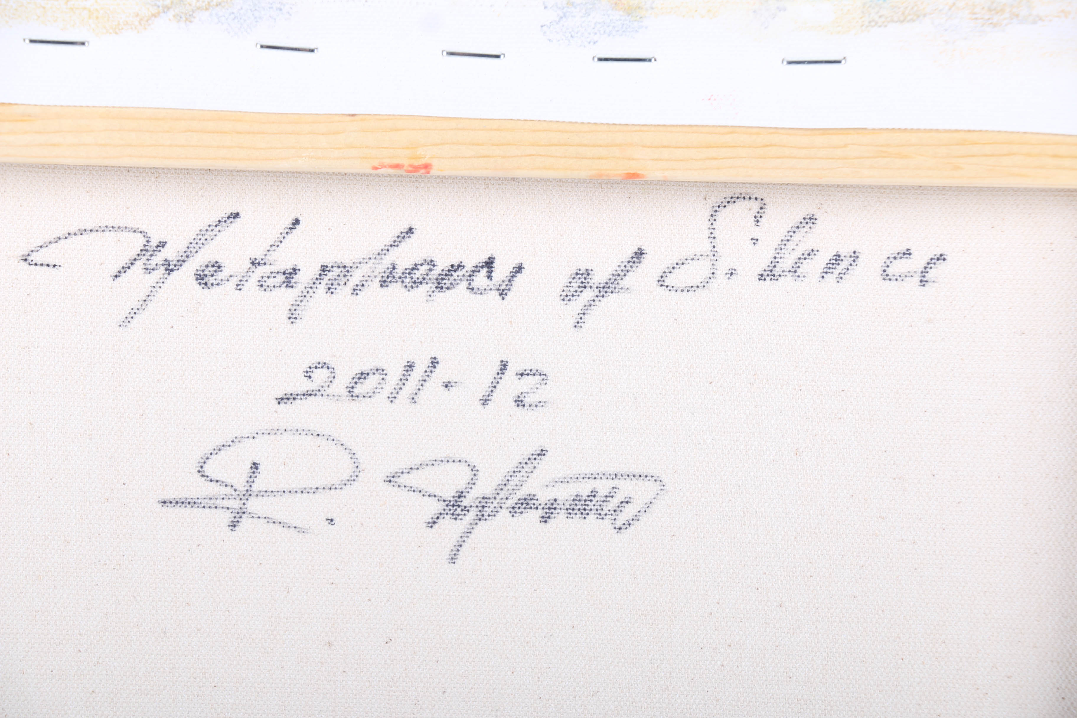 Ricardo Morin Oil Painting on Linen "Still Forty-two"