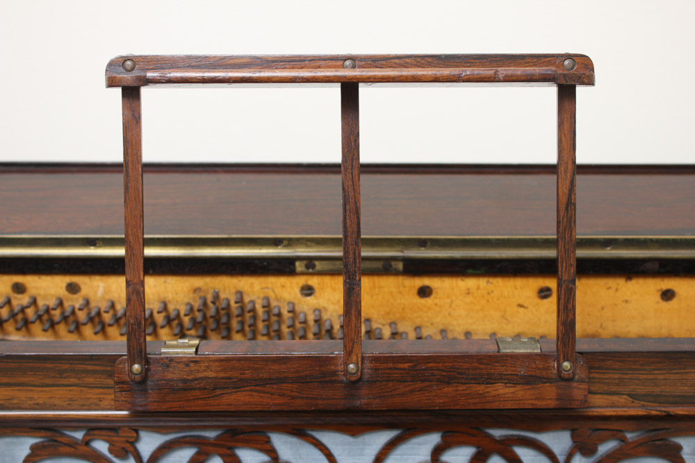 Early 19th C. Rosewood Salesman Sample Piano by John Broadwood & Sons, London