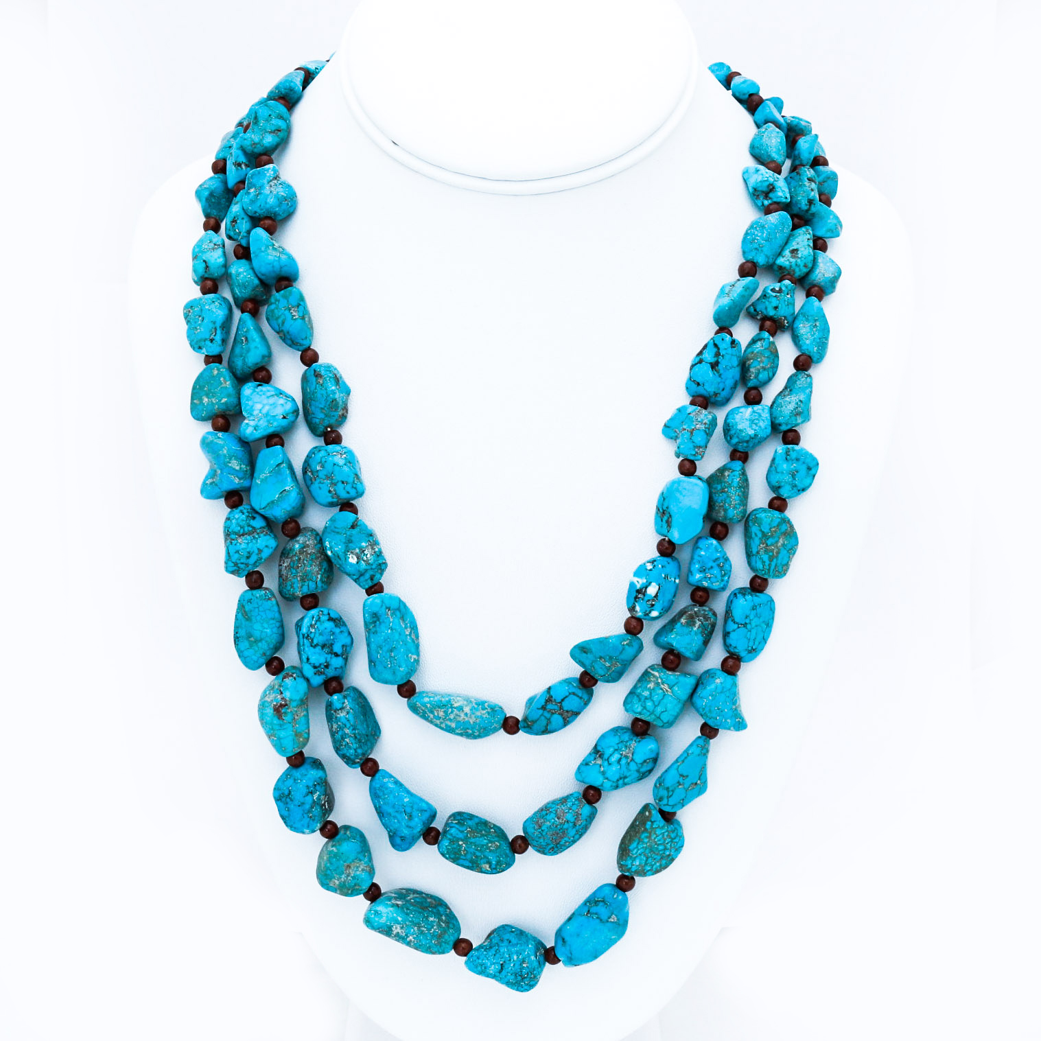Multi Strand Turquoise Necklace