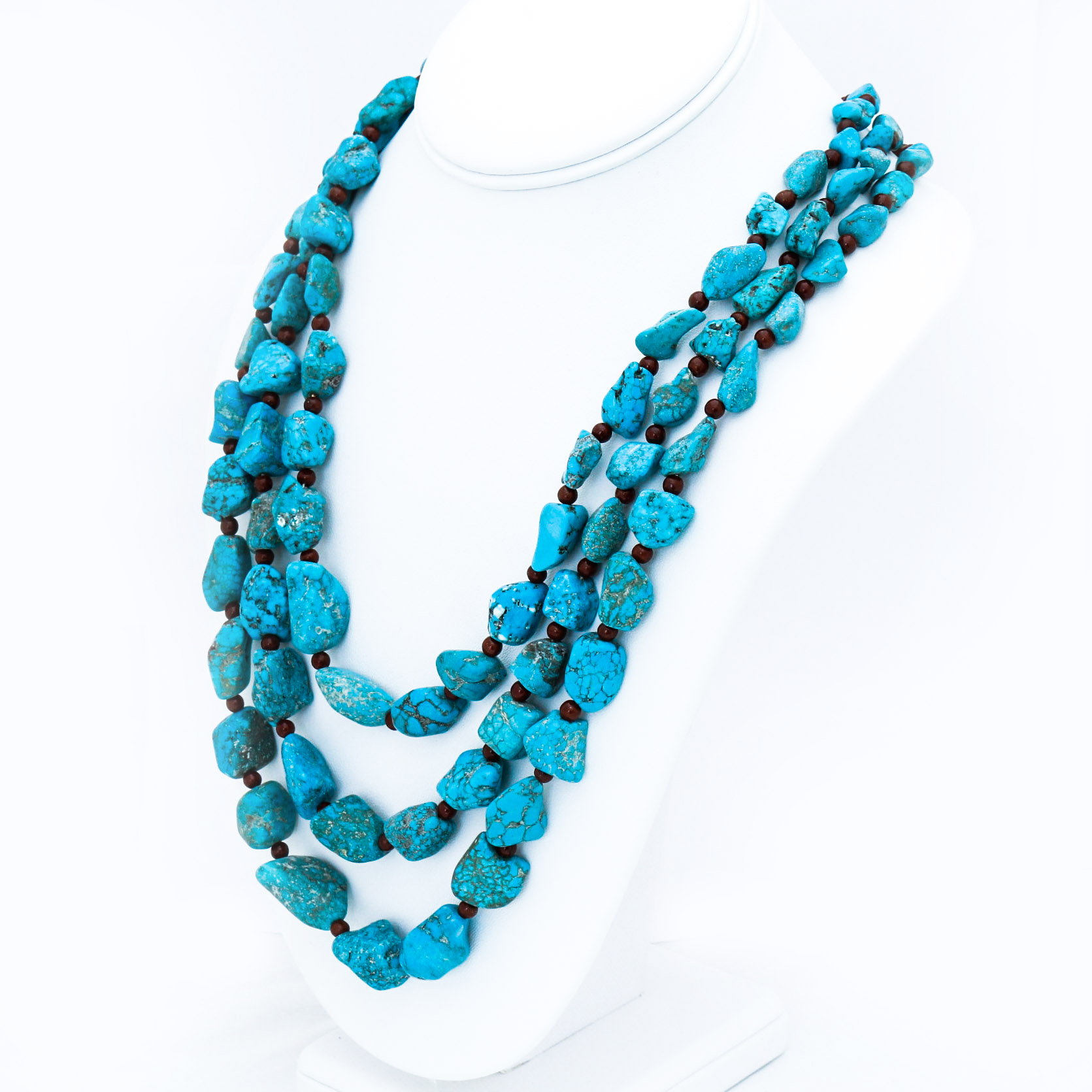 Multi Strand Turquoise Necklace