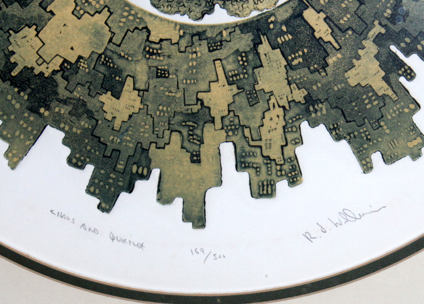 R.J. Williams Limited Edition Aquatint Print