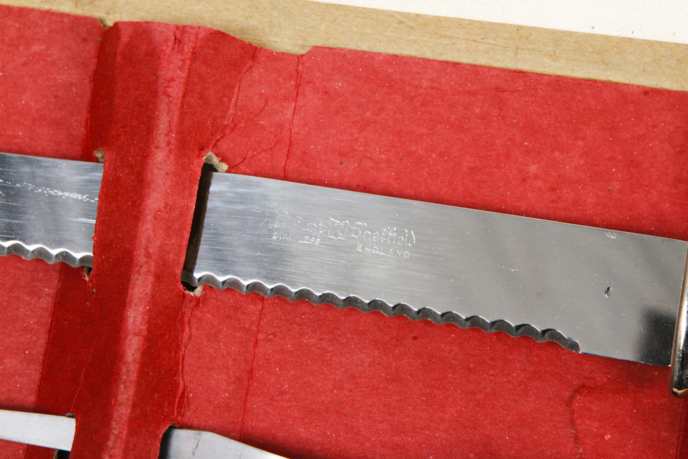 Vintage Regent Sheffield Stainless Steel Knife Set