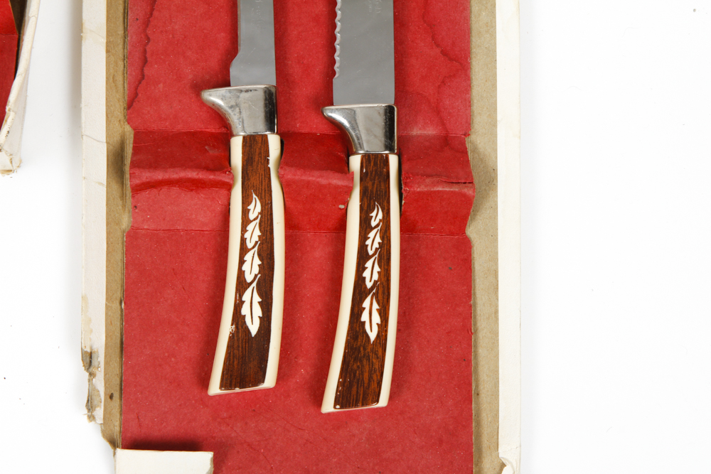 Vintage Regent Sheffield Stainless Steel Knife Set
