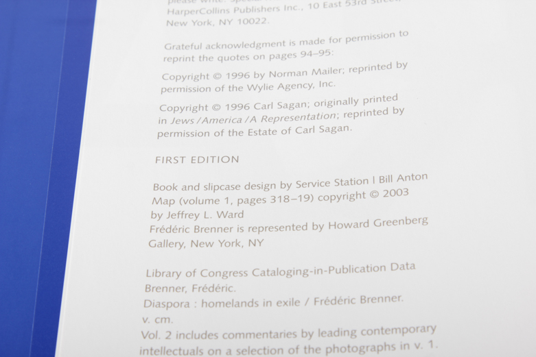 "Diaspora: Homelands in Exile" by Frederic Brenner