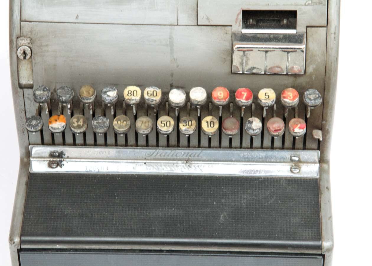Vintage National Cash Register C. 1940s