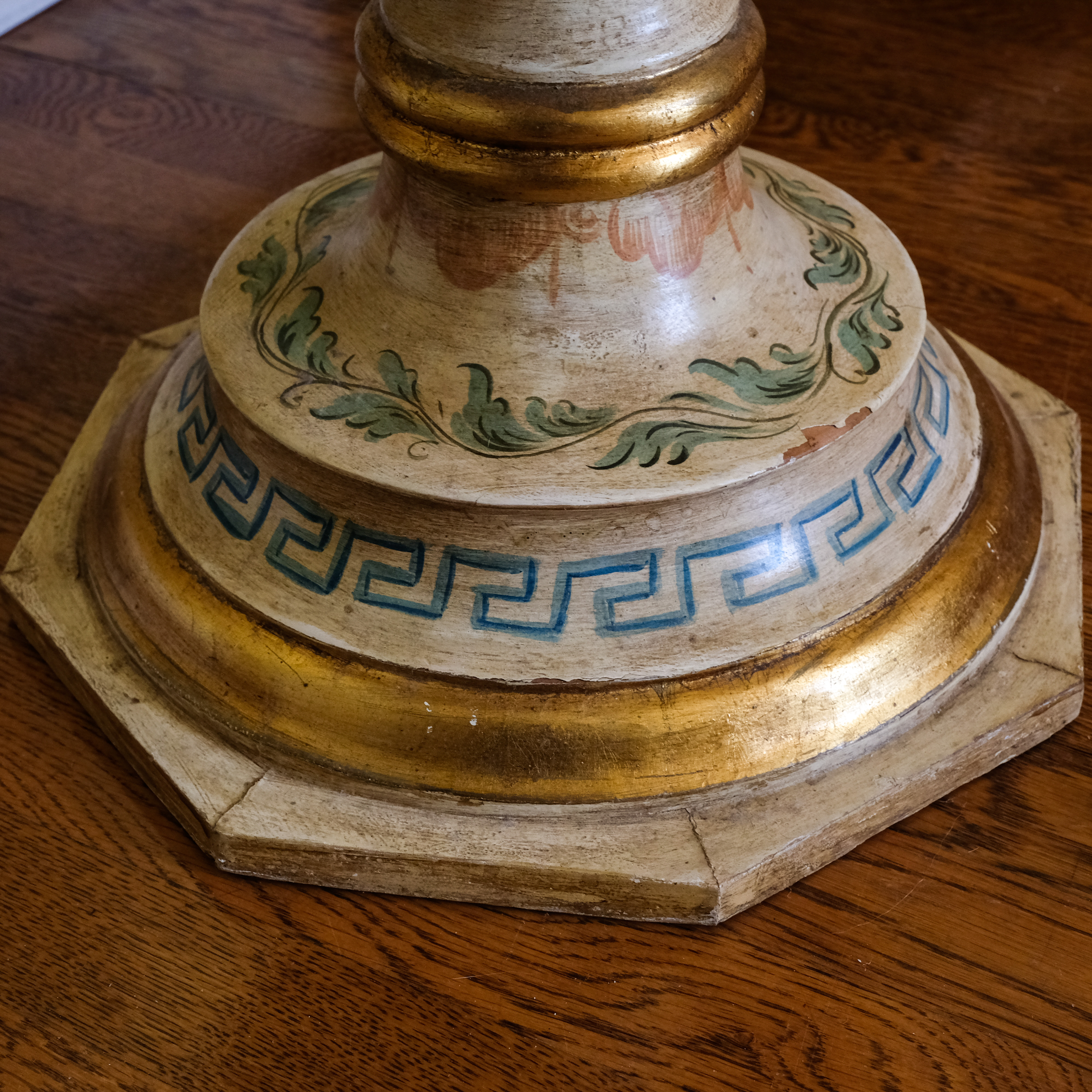 Greco-Roman Style Hand-Painted Night Stands